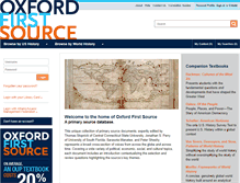 Tablet Screenshot of oxfordfirstsource.com